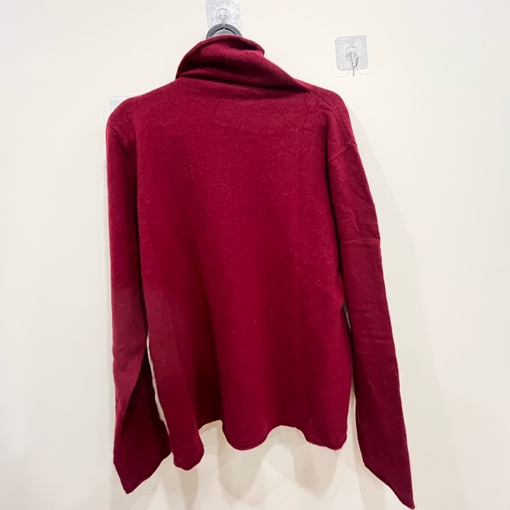 Cozy Red Turtleneck Sweater